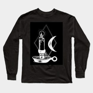 Eternal Candle Monochrome Long Sleeve T-Shirt